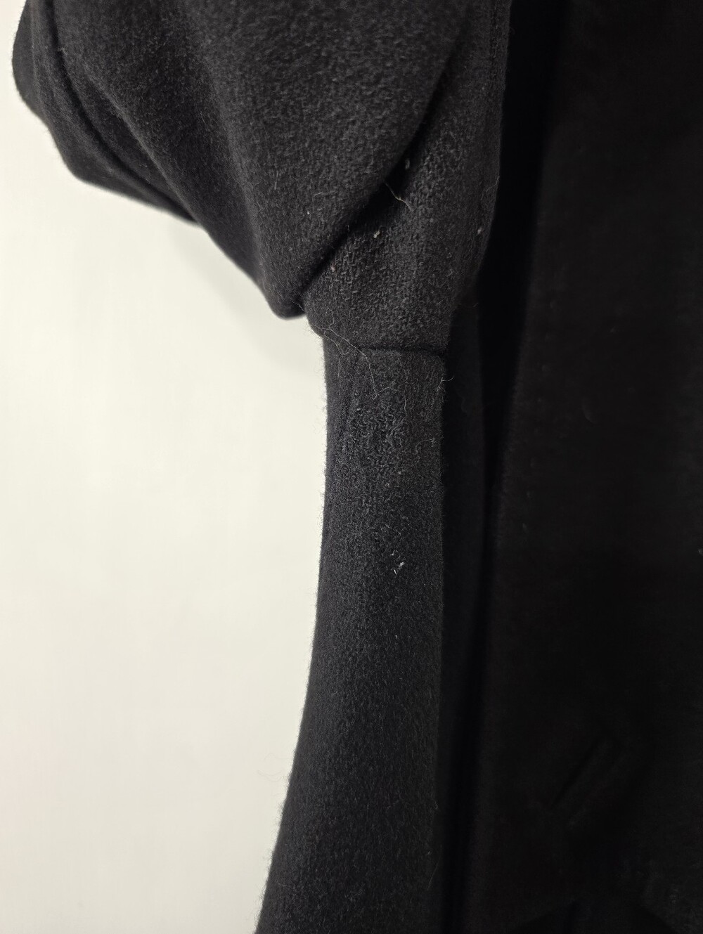 Ted Baker Cashmere Virgin Wool Blend Sateen Bird Print Lined Winter Coat Size 2 - Picture 7 of 16